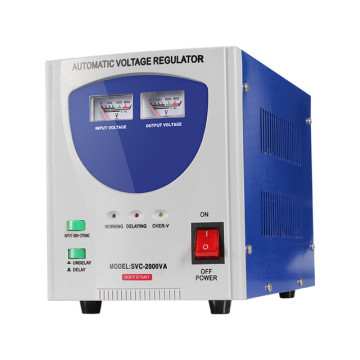 SVR SVC 3000VA 3KW PRIX SERVO MOTOR AC STABILISATEUR DE RÉGULATEUR DE TENSION AUTOMATIQUE